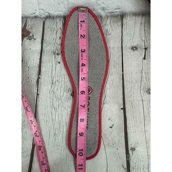 NEW! ROTHY'S blue white polka dot flat ballerina shoes 10.5 - Picture 8 of 9